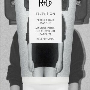 R+Co Television Perfect Hair Masque in White and Black